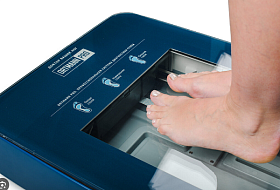 Сканирование стопы для изготовления стелек Сканирование стопы для изготовления стелек